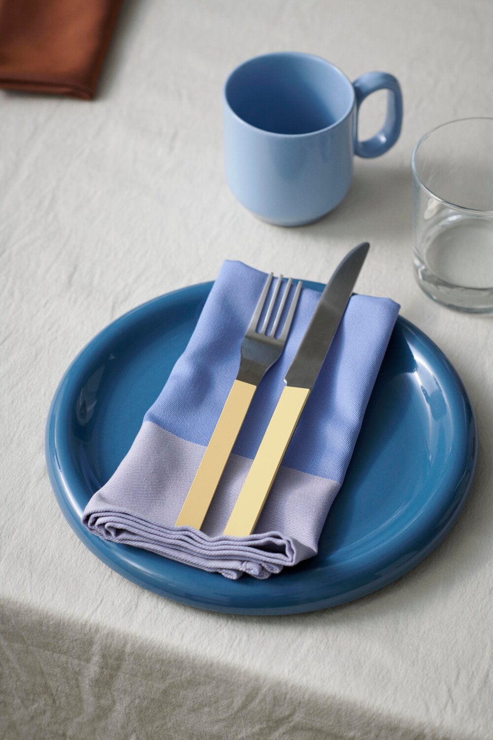 MVS bestiksæt, 4 stk - gul